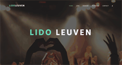 Desktop Screenshot of lidoleuven.be